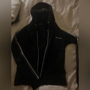 BCBG y2k rhinestone jacket